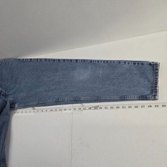 VTG‎ levi's 550 relaxed tapered jeans size 12 womens blue 6391 - Picture 7 of 12